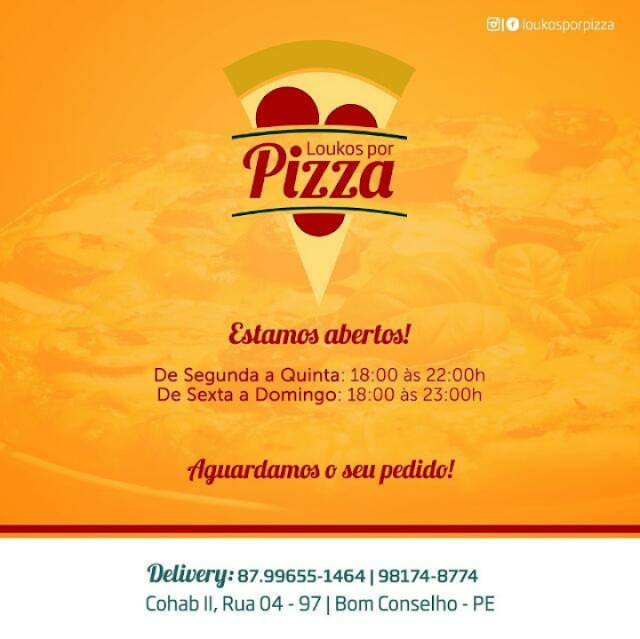 A PIZZARIA LOUCOS POR PIZZA EM BREVE VAI ESTAR COM ESPAÇO AMPLIADO