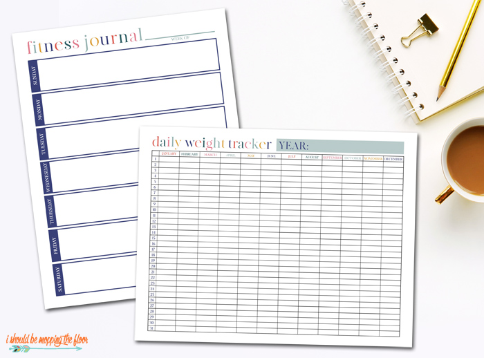 Printable Weight Loss Tracker