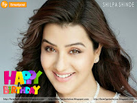 shilpa shinde photo face closeup for her 43rd birth date celebration