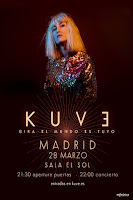 Concierto de Kuve el 28 de Marzo en Sala el Sol