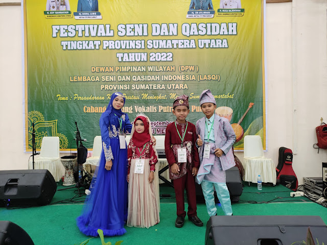 Kabupaten Asahan Raih Peringkat ke 5 pada Festival Seni Qasidah Tingkat Provinsi Sumut