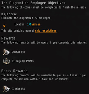 The Disgruntled Employee mission text