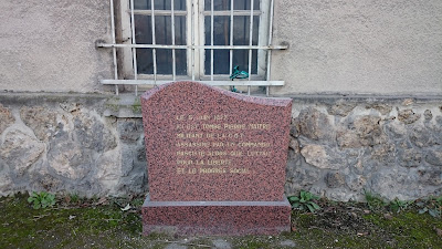 Epitaphe de Pierre Maître aux VMC