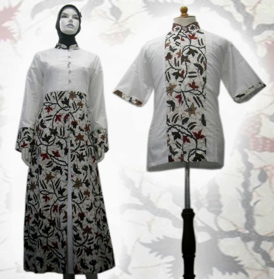 Model Desain Baju Batik Couple Pria Wanita Terbaru  Info 