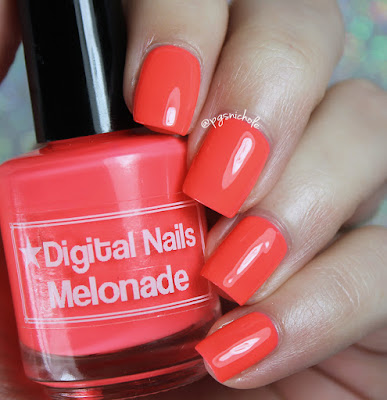 Digital Nails Melonade | Creme a la Mode Box #4 • Summer 2016