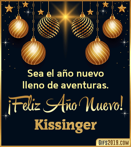 Mensajes de feliz año nuevo kissinger