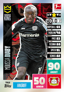 Topps Match Attax Bundesliga 2020-2021 Bayer 04 Leverkusen Set