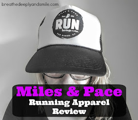 Miles & Pace Running Apparel {Review}