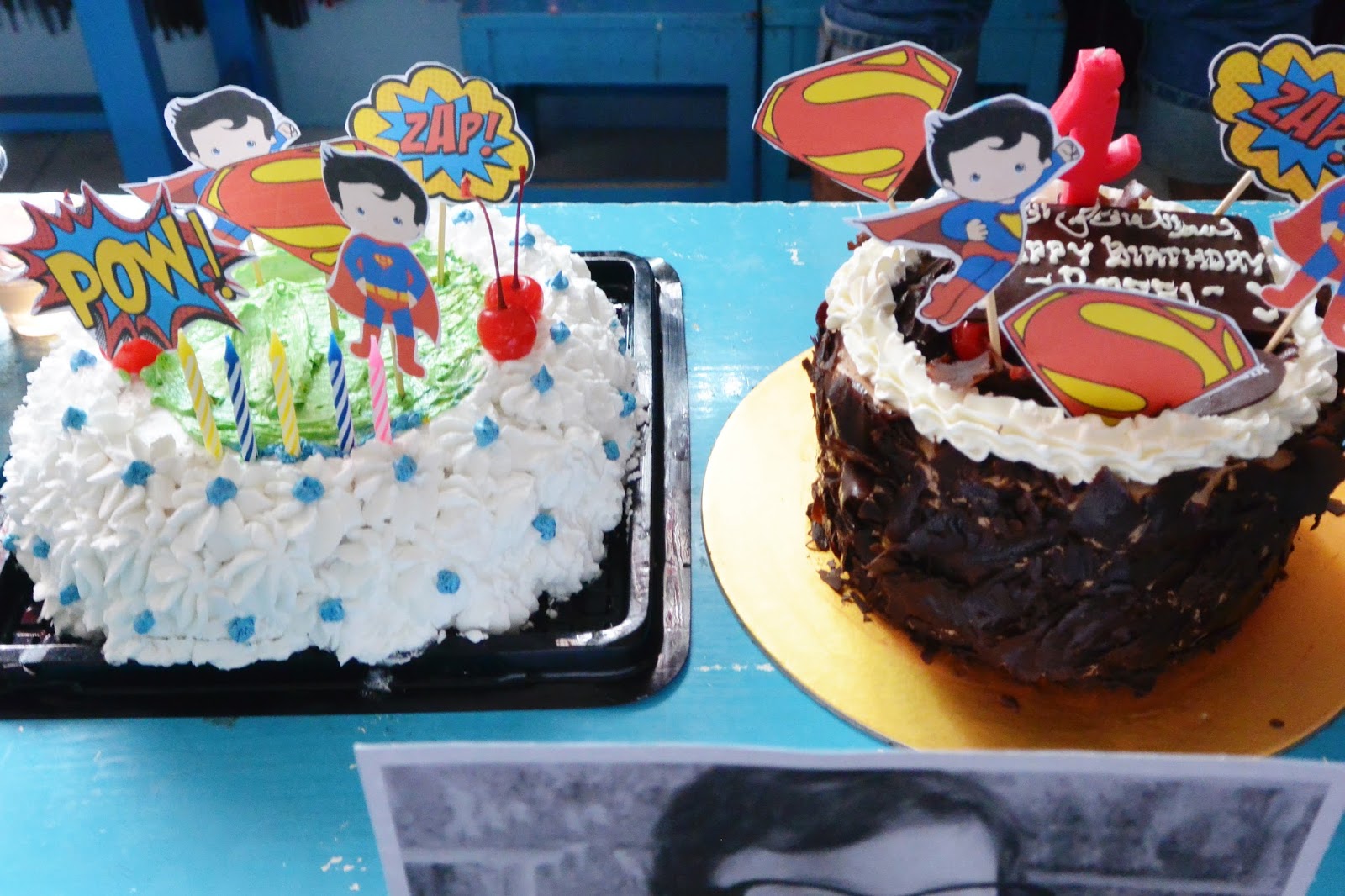 Cerita Cha Ultah Raffi Ke 4 Diy Superman Birthday Party