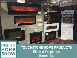 Touchstone Electric Fireplaces at the 2017 Philly Home Show