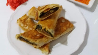 Köfteli  Ispanaklı  Peynirli Nefis  Börek