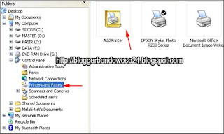 Cara Sharing Printer Pada Windows XP