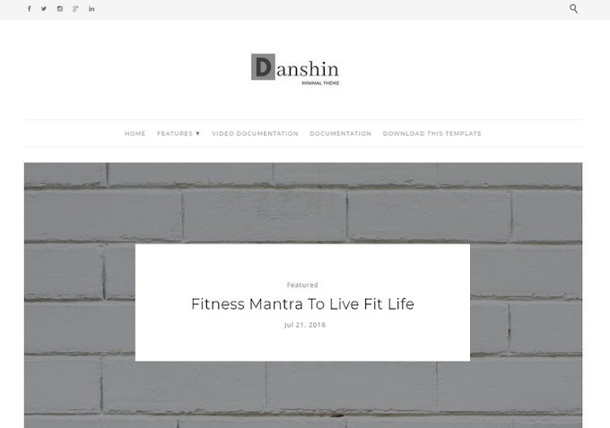 Danshin Blogger Template   