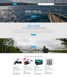 Fishing Online Store WooCommerce Theme