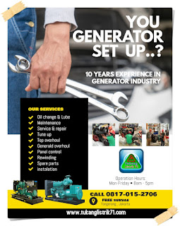 Service genset Tangerang