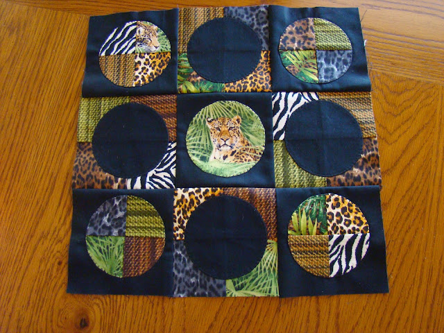 Windham Jungle Minis mini quilt