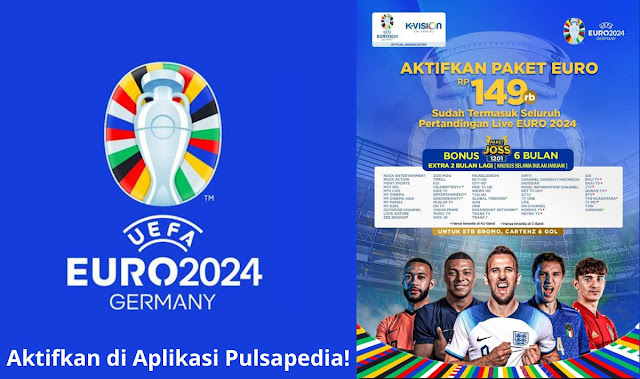 Harga dan Cara Beli Paket EURO 2024 K-Vision