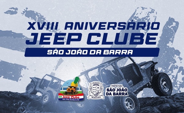 XVIII Aniversário do Jeep Clube de SJB será neste final de semana