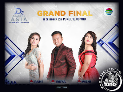 Nilai Sementara : D’Academy Asia 2 ( DAA 2) Grand Final