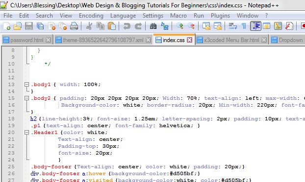How to use text editors - Notepad++