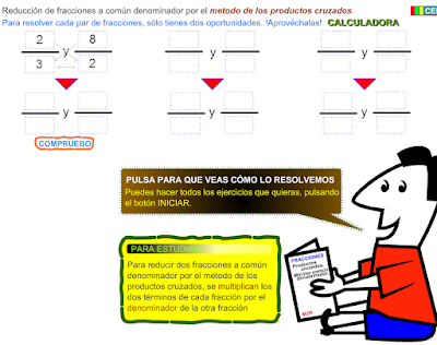 http://www3.gobiernodecanarias.org/medusa/eltanquematematico/todo_mate/fracciones_e/ejercicios/fracciones_pc_p.html