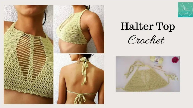 Tutorial Halter Top a Crochet Paso a Paso