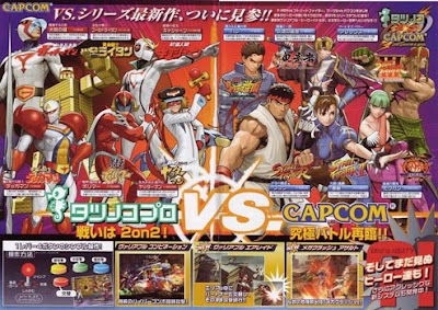 New chracters in tatsunoko vs capcom