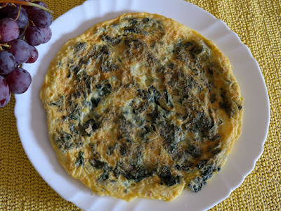 Tortilla de espinacas