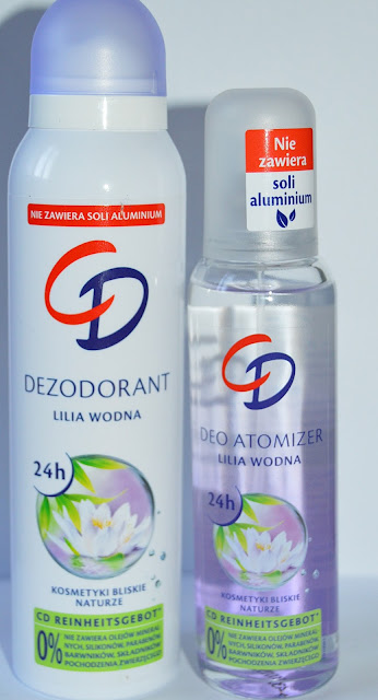 Dezodoranty CD-spray i deo atomizer lilia wodna :)