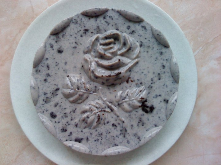 amy_sham: agar-agar oreo icecream perasa blueberry..