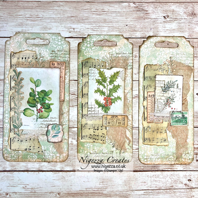 Green Winter TN Journal Part 4 - Making The Tags