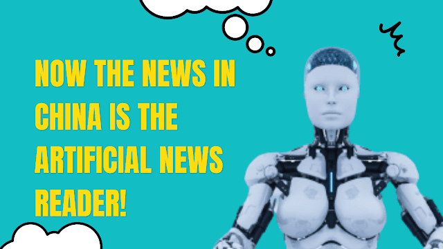 Now the news in China is the artificial news reader!
