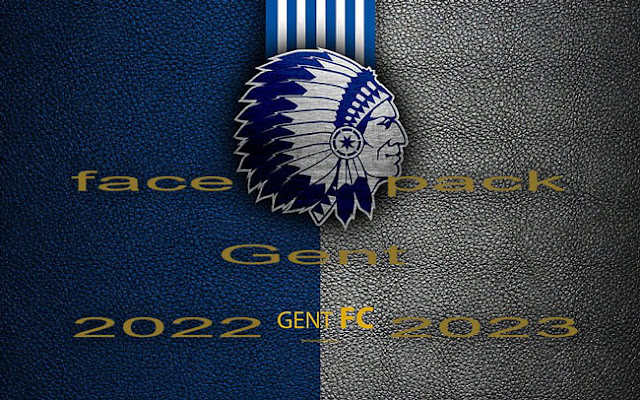 New Facepack Gent 2022-2023 For eFootball PES 2021