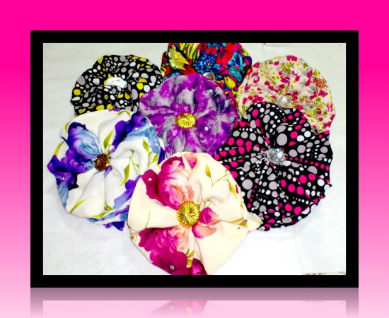 :: Handmade Hijab Flower Clips ::: Shabasa Closet 