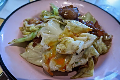 Abundance, bacon cabbage