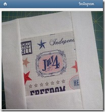fussy cut squares