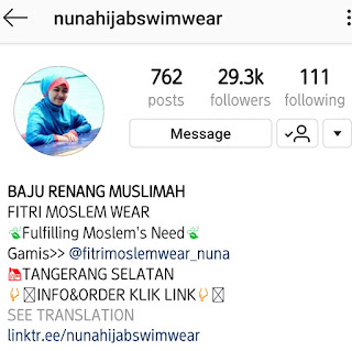 baju renang syar'i