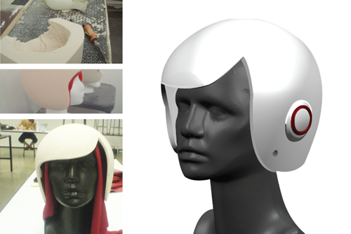 Luxy Vespa Helmet is Modern fashion helmet for Women Riders