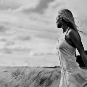 Beautiful girl on the countryside