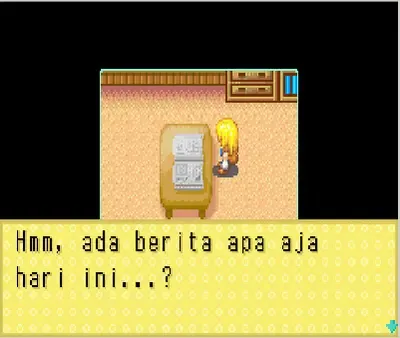 Tangkapan Layar Harvest Moon - More Friends of Mineral Town (MFoMT) Versi Bahasa Indonesia