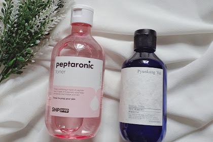 SNP Prep Peptaronic Toner atau Pyunkang Yul Essence Toner? #BattleReview