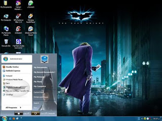 Windows XP SP3 Batman Edition
