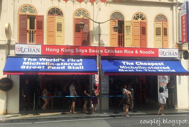 Liao Fan Hawker Chan Hong Kong Soya Sauce Chicken Rice & Noodle @ Smith Street, Singapore 