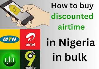 How to buy cheap bulk airtime at wholesale prices in Nigeria