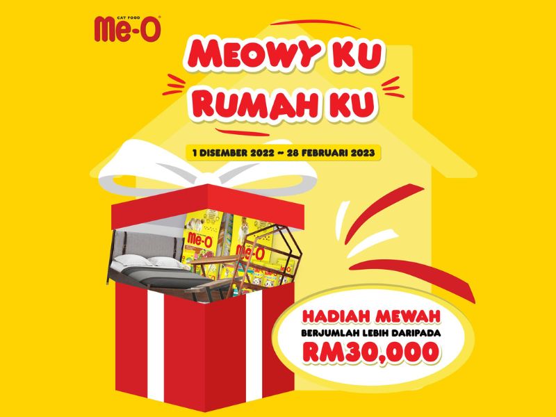 Peraduan Hadiah Mewah Meowy Ku Rumah Ku Me-O