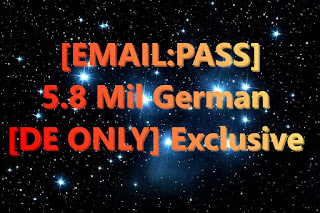 [EMAIL:PASS] 5.8 Mil German [DE ONLY] Exclusive