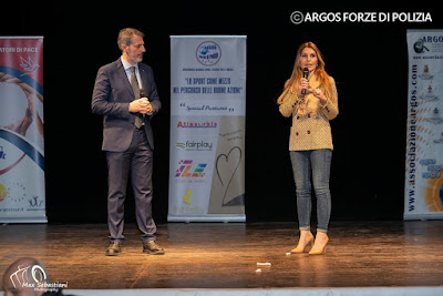 Premio ARGOS Forze di POLIZIA per Cristina DI SILVIO