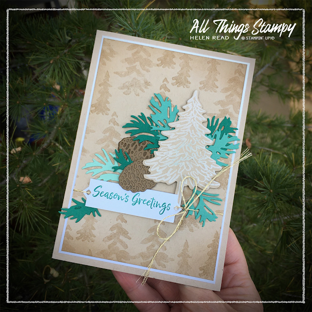 In The Pines Stampin Up ideas