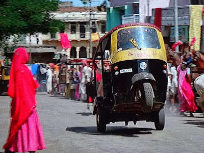 Image result for rickshaw chase in octopussy