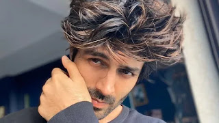 kartik aaryan new look on instagram post